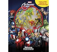 Los Vengadores. Historias animadas: Libro con 10 figuritas