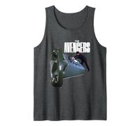 Los Vengadores John Steed Spy Teléfono Gigante Retro Camiseta sin Mangas