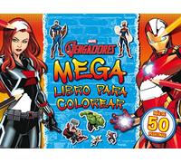 Los Vengadores. Megalibro para colorear 2: Con pegatinas (Marvel. Los Vengadores)