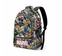 Los Vengadores React-Mochila Fight Fan 2.2, Multicolor, 31 x 44 cm, Capacidad 24 L