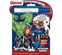 Los Vengadores. Rotulador mágico: Libro de colorear y actividades con rotulador mágico (Marvel. Los Vengadores)