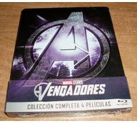 Los Vengadores (The Avengers) Coleccion Blu-Ray Sellado Steelbook NUevo A-B-C
