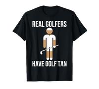Los Verdaderos golfistas Tienen un Divertido Padre Golfista Amante del Golf Camiseta
