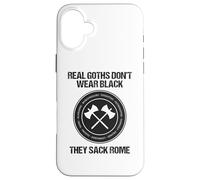 Los Verdaderos góticos saquean a Roma Profesor de Historia Carcasa para iPhone 16 Plus