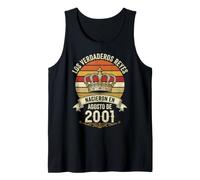 Los Verdaderos Reyes Nacieron en Agosto de 2001-25 Años Camiseta sin Mangas
