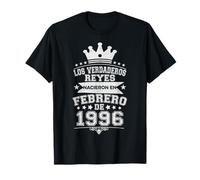 Los Verdaderos Reyes Nacieron en Febrero de 1996-30 Años Camiseta
