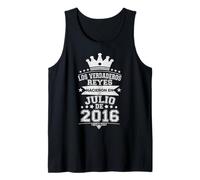 Los Verdaderos Reyes Nacieron en Julio de 2016-10 Años Camiseta sin Mangas