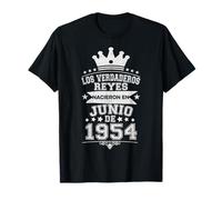 Los Verdaderos Reyes Nacieron en Junio de 1954-72 Años Camiseta