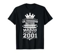 Los Verdaderos Reyes Nacieron en Marzo de 2001-25 Años Camiseta