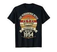 Los Verdaderos Reyes Nacieron en Mayo de 1954-72 Años Camiseta