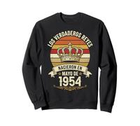 Los Verdaderos Reyes Nacieron en Mayo de 1954-72 Años Sudadera