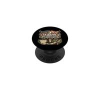 Los Veteranos Mantienen Viva la Libertad Desde 1776 Banderas patrióticas de águila PopSockets PopGrip Adhesivo