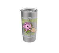 Los viejos botánicos nunca mueren, solo marchitan la flor Vaso térmico de acero inoxidable de doble pared