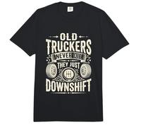 Los Viejos Camioneros Nunca Mueren, Camionero Divertido Comfort Colors Adult Heavyweight T-Shirt