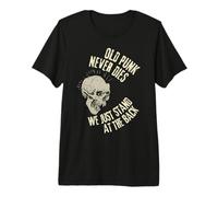 Los Viejos Punks Nunca Mueren, Solo Nos Quedamos Atrás Camiseta Premium