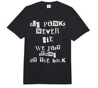 Los Viejos Punks Nunca Mueren, Solo Nos Quedamos Atrás Comfort Colors Adult Heavyweight T-Shirt