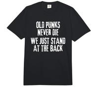 Los Viejos Punks Nunca Mueren, Solo Nos Quedamos Atrás Comfort Colors Adult Heavyweight T-Shirt