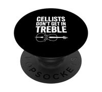 Los violonchelistas no entran en el Humor Musical de Agudos PopSockets PopGrip Adhesivo