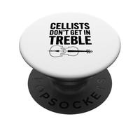 Los violonchelistas no entran en el Humor Musical de Agudos PopSockets PopGrip Adhesivo