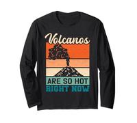 Los volcanes están Tan Calientes Ahora Mismo Volcán de Hawái Manga Larga