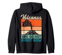 Los volcanes están Tan Calientes Ahora Mismo Volcán de Hawái Sudadera con Capucha