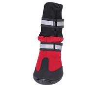 Los Zapatos para Perros a Prueba de Agua Mantienen Las Patas Cálidas y Secas, sin Soldado Soldado, con Diseño Reflectante de Moda para la Seguridad por la Noche, XL, 4 Piezas de