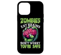 Los Zombis comen Cerebros no se preocupan por Estar a Salvo Carcasa para iPhone 12 Mini