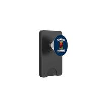 Los Zom omen Cerebros no se preocupan sarcástico Zombie Halloween PopSockets PopWallet para MagSafe