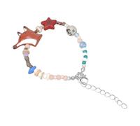Los zorros de resina usan joyas ornamentales todos los días para las personas que aman los accesorios únicos