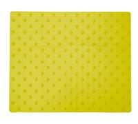 Losa podotáctil de goma - 620 mm - amarillo