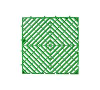 Losas de pavimento encajables, Baldosas Entrelazadas Modulares, Paquete Multicolor De 40x40x3cm, 4 A 20 Piezas for Drenaje(Green,4 Pieces)