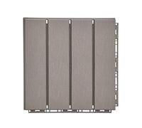 Losas y tablones de tarima sintética, Baldosas Entrelazadas Patio Exterior Multicolor 11 piezas(Straight Coffee)