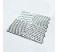 Loseta De PP Losetas Valla Protectora Ventana De Seguridad El Plastico, Pack De 3 Baldosas Plásticas para Suelo (jardín, Terraza, Piscina, Camping, Balcón, Exterior)(White,8 PCS)