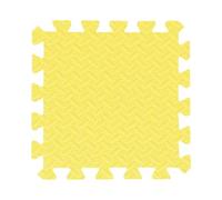 Losetas De Caucho Alfombrillas de Rompecabezas EVA 30x30x2,5 cm, 6/8/12 Piezas, Azulejos Antideslizantes for la Sala Estar del hogar(Yellow,6Pcs 30x30x2.5CM)