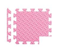 Losetas De Caucho Resbalón Colorido de la Estera del Rompecabezas EVA 4-20Pcs no for el Piso casero(Pink-30x30cm,4PCS)