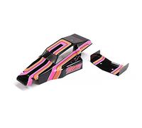 LOSI Body & Wing, Black: Mini JRX2