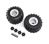 LOSI- Mounted Monster Truck Tires, Left/Right: LMT Vehículos de Motor, Multicolor, Talla única (Horizon Hobby LOS43034)