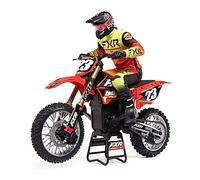 LOSI RC Promoto-MX 1/4 Motorcycle RTR (Battery and Charger Not Included), FXR, LOS06000T1, Red