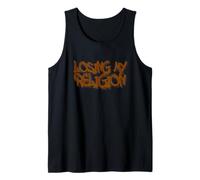 Losing My Religion Red Graffiti Street Art Design Camiseta sin Mangas