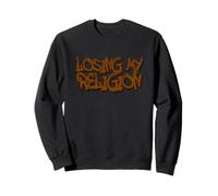 Losing My Religion Red Graffiti Street Art Design Sudadera