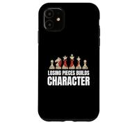 Losing Pieces construye Piezas de ajedrez de la Bandera de Japón Carcasa para iPhone 11