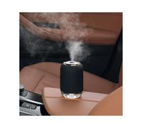 Loskii H03 Mini Humidificador y Purificador de Aire 2 Velocidades Difusor de Aroma Luz Nocturna USB Pequeña Difusor de Niebla Bajo Ruido par