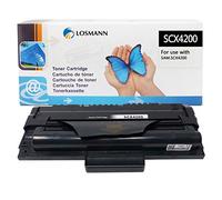 LOSMANN 1 tóner compatible con impresoras láser Samsung SCX-D4200A/ELS para Samsung SCX-4200 SCX-4200D3 SCX-4200F SCX-4200R, SCX-4200 D3 SCX-4200 F SCX-4200 R (negro, 3000 páginas)