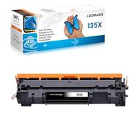 LOSMANN 135X Tóner con Chip Compatible para HP 135X W1350X para HP Laserjet MFP M234dw M234sdw M234sdn M234dwn M209dw M209dwn M234 M209 135A W1350A (1 Negro)