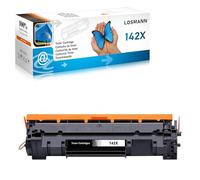 LOSMANN 142X Cartuchos de tóner con Chip compatibles para HP 142X W1420X para HP Laserjet MFP M140w M110w M110 MFP M140 MFP M139w M139 142A W1420A (1 Negro)