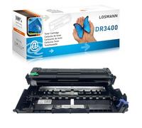 LOSMANN 1x Tambor Compatible para Brother DR3400 DR-3400 para Brother HL-L5000D HL-L5100DN HL-L5200DW HL-L6400DW HL-L5200DWT MFC-L5750DW MFC-L5700DW MFC-L5800DW MFC-L5850DW MFC-L6900DW