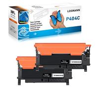 LOSMANN 2X Negro tóner Compatible para Samsung CLT-P404C K404S C480W