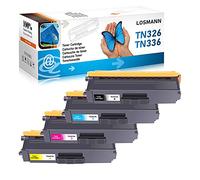 LOSMANN 4x Toner Compatible con TN-336 TN-326 para Brother DCP-L8400CDN DCP-L8450CDW HL-L8250CDN HL-L8300 Serie HL-L8350CDW HL-L8350CDWT MFC-L8600CDW MFC-L8650CDW MFC-L8850CDW TN-321