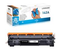 LOSMANN Cartucho de tóner 142A con chip compatible con HP 142A W1420A para HP Laserjet MFP M140w Toner M110w M110 MFP M140 MFP M139w M139 142X W1420X (1 negro)