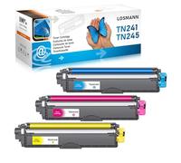 LOSMANN Cartucho de Tóner Compatible para Brother TN241 TN245 TN242 TN246 para Brother DCP-9020CDW DCP-9015CDW HL-3140CW HL-3150CDW HL-3170CDW MFC-9130CW MFC-9140CDN MFC-9330CDW MFC-9340CDW (3-Pack)